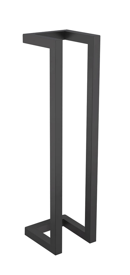 Loft handdoekrek 50x12,5x12,5cm mat zwart