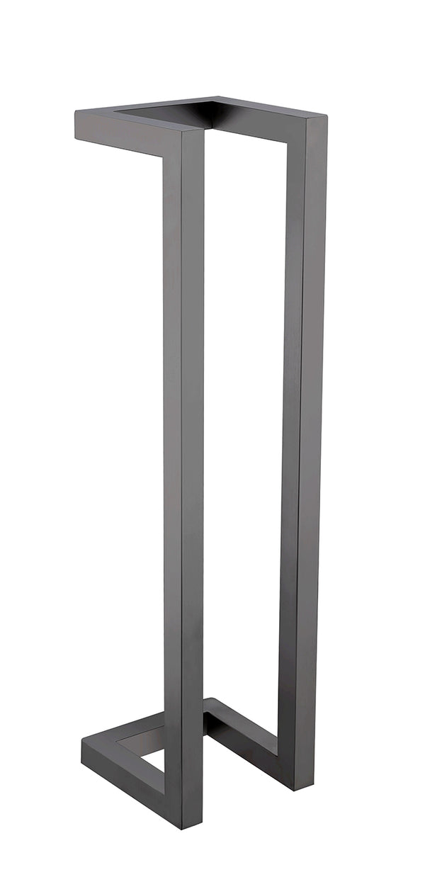 Loft handdoekrek | 50x12,5x12,5cm | Gunmetal PVD