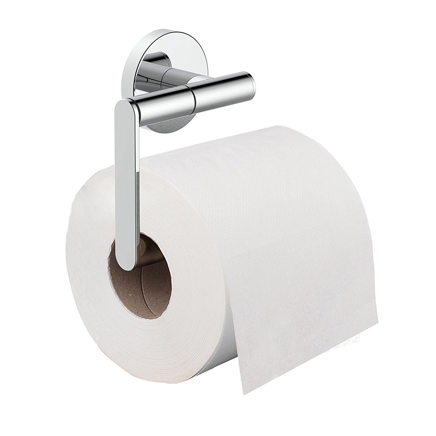Alonzo toiletrolhouder zonder klep chroom - productfoto 2