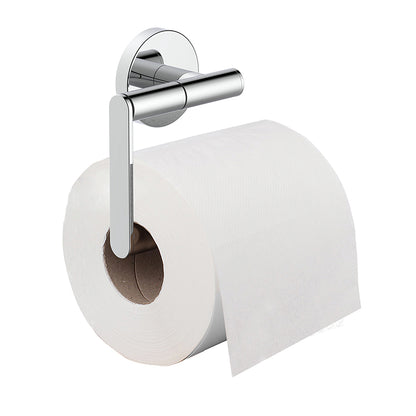 Alonzo toiletrolhouder zonder klep chroom - productfoto 2