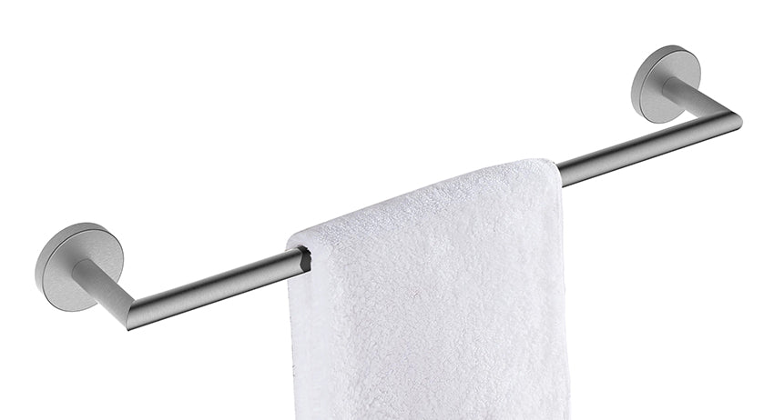 Alonzo handdoekrek 66cm RVS geborsteld - productfoto 2