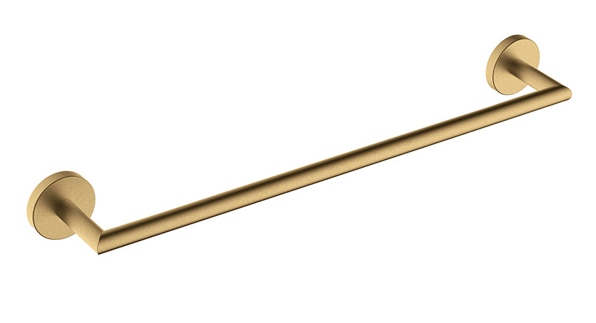 Alonzo handdoekrek 66cm geborsteld messing PVD