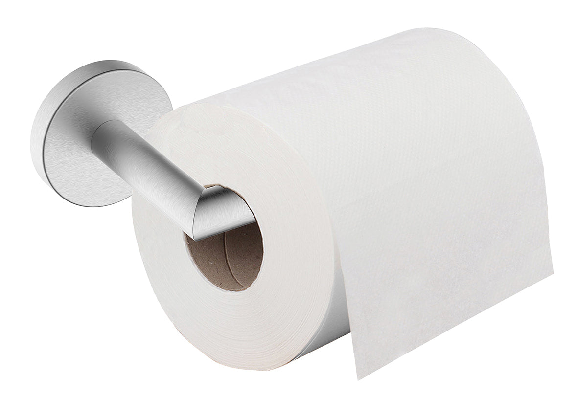 Alonzo toiletrolhouder met vaste arm RVS geborsteld - productfoto 2