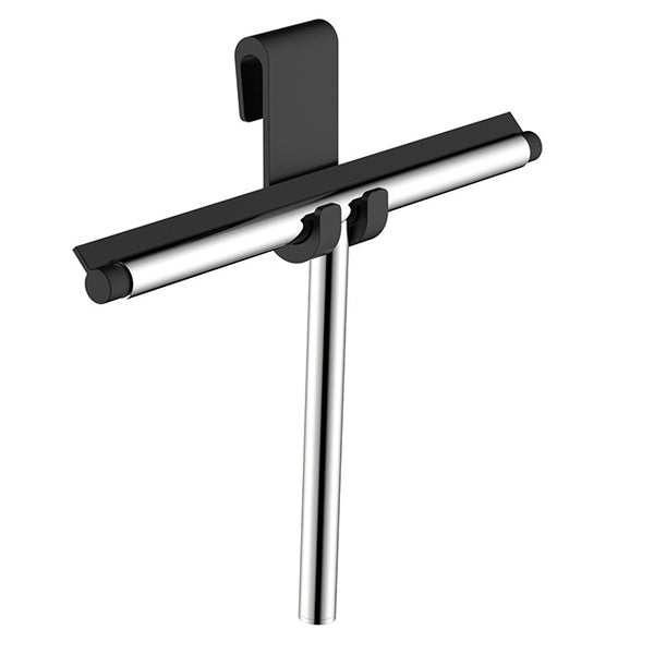 Limpiacristales Alonzo con gancho flexible para vidrio | Cromo