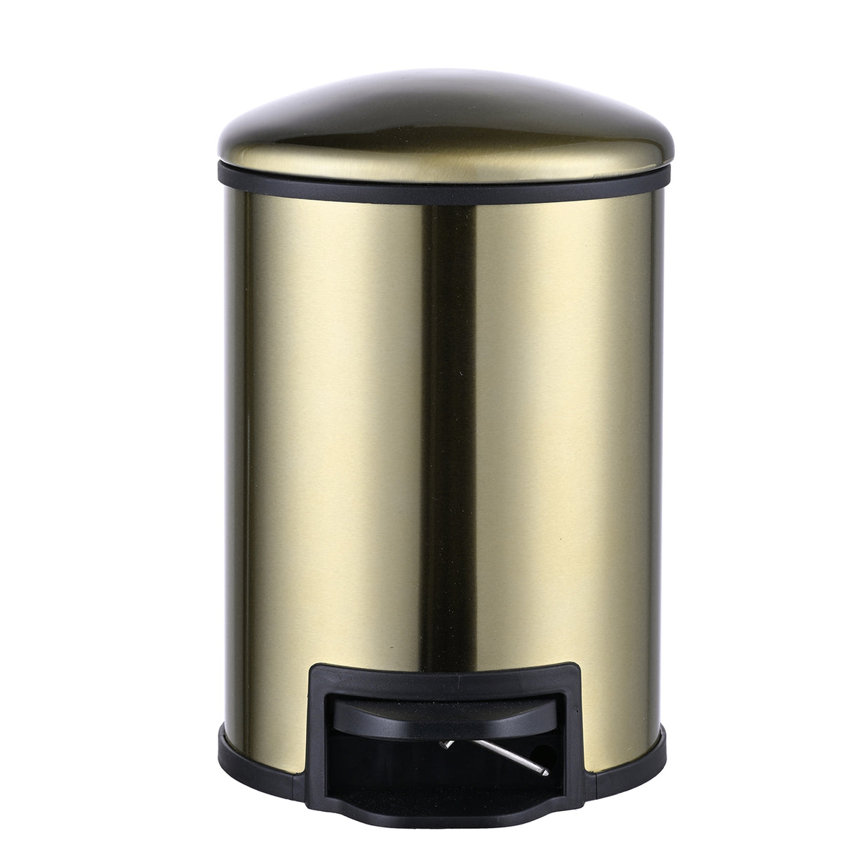 Tobin pedaalemmer softclose 3 liter geborsteld messing - productfoto 2