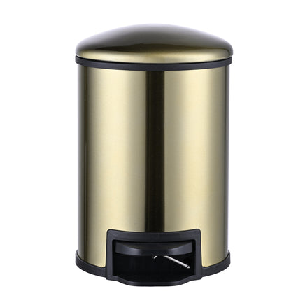 Tobin pedaalemmer softclose 3 liter geborsteld messing - productfoto 2