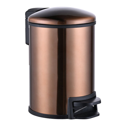 Tobin pedaalemmer softclose 3 liter geborsteld brons koper