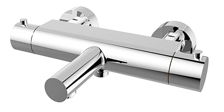 Style thermostatische badmengkraan cooltouch chroom PVD - WDtegels