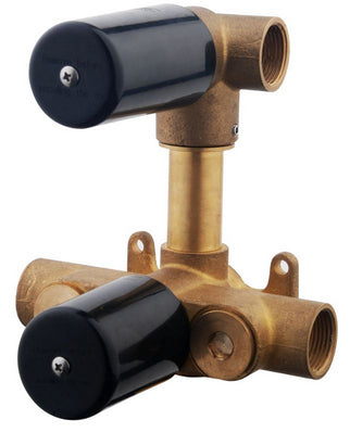 Termostato de ducha de 2 vías empotrado Wiesbaden