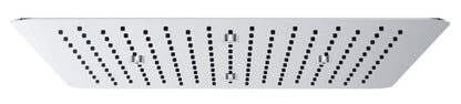 Wiesbaden UFO inbouw-hoofddouche plafond vierkant 50x50x2cm chroom - WDtegels