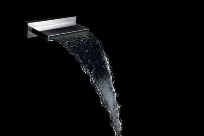 Wiesbaden ABS waterval bad-uitloop 200x22 chroom - WDtegels