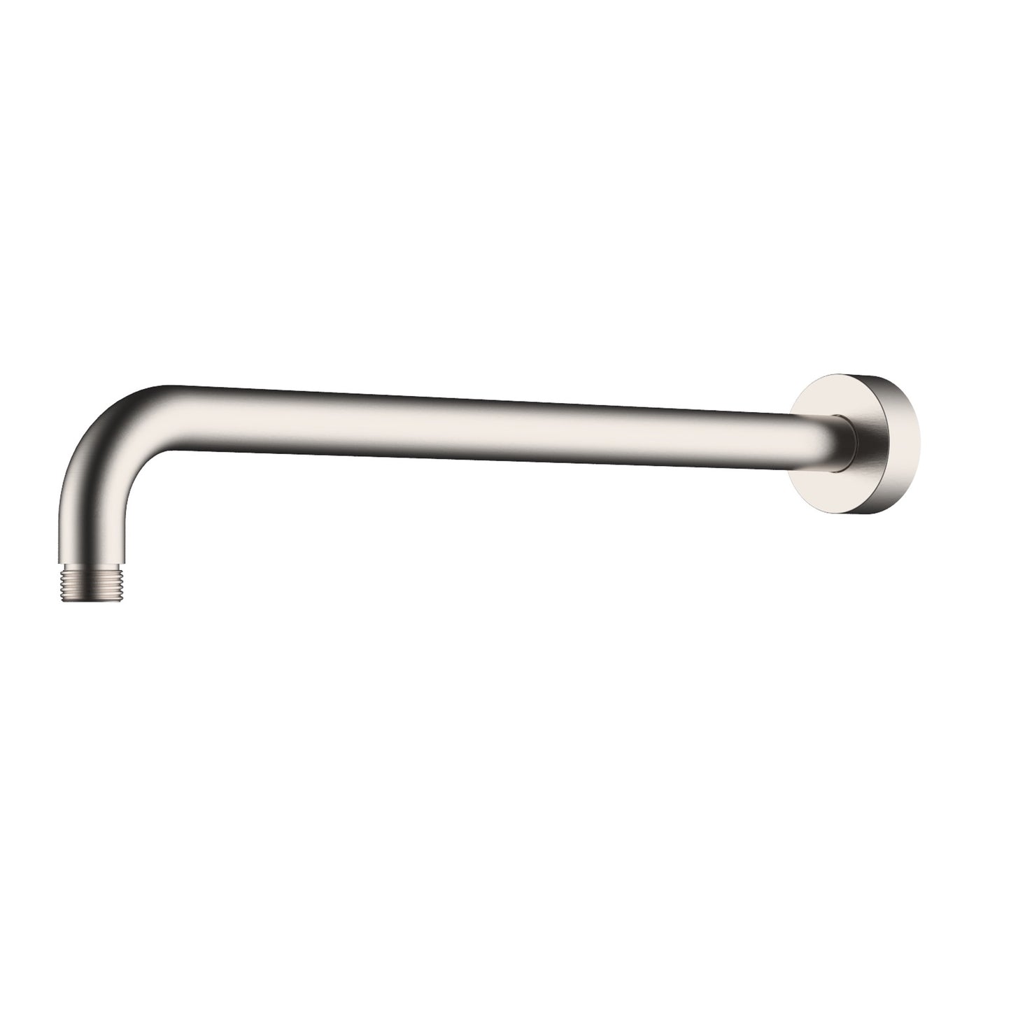 UniMatch douchearm met muurbevestiging 35 cm geborsteld staal PVD - WDtegels