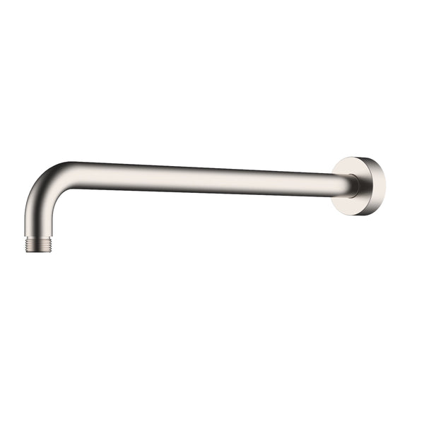 UniMatch shower arm with wall mount 35 cm brushed steel PVD