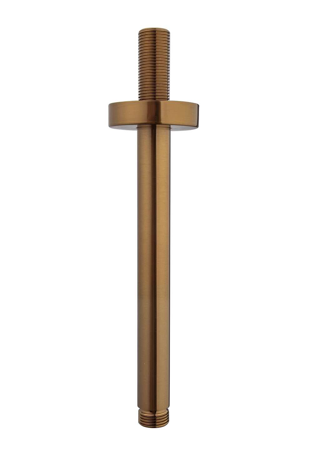 UniMatch douchearm met plafondbevestiging 20 cm geborsteld brons koper PVD - WDtegels