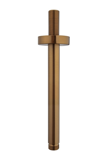 UniMatch douchearm met plafondbevestiging 20 cm geborsteld brons koper PVD - WDtegels