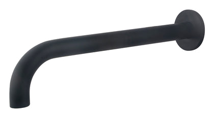 Caral inbouw uitloop 30 cm zwart - WDtegels