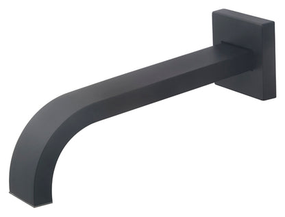 Rombo inbouw uitloop 22 cm zwart - WDtegels