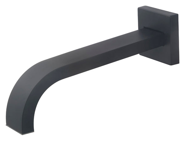 Rombo inbouw uitloop 22 cm zwart