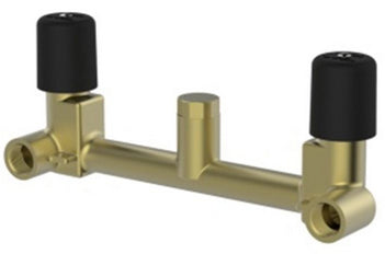 Grifo mezclador para lavabo de 2 botones empotrado Wiesbaden