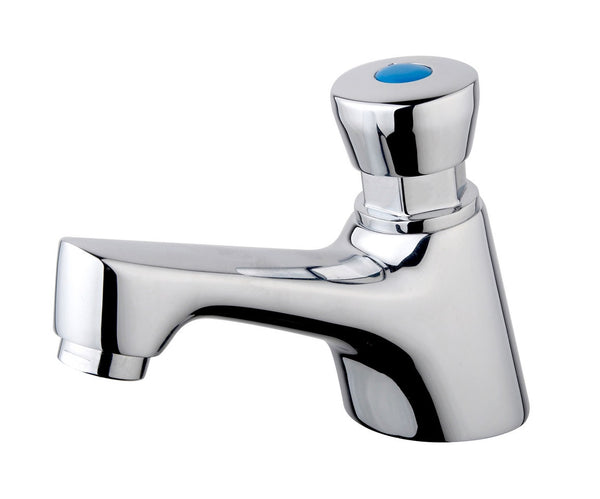 Grifo de lavabo Kazi autocierre 1/2" | Cromo