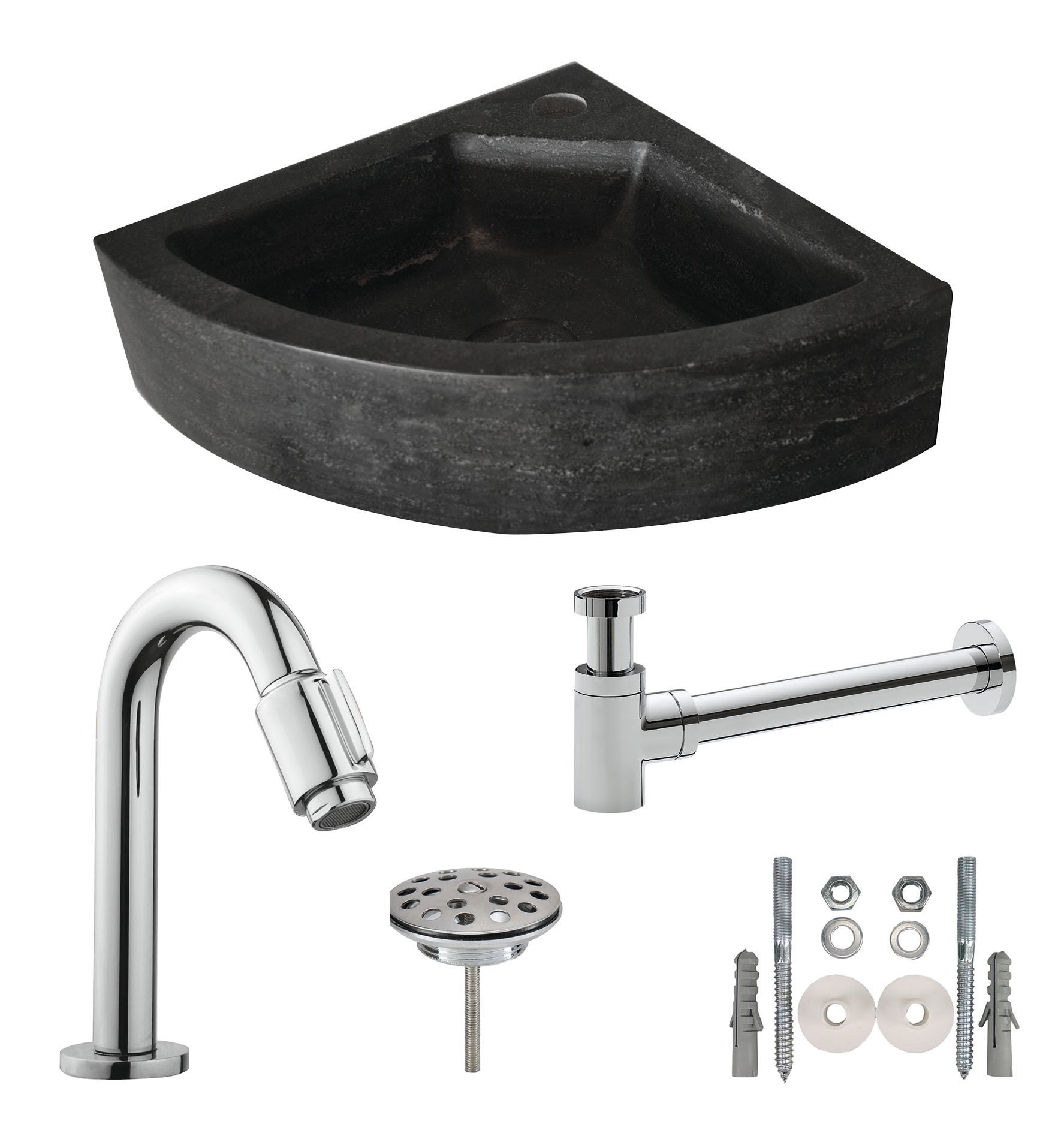 B-stone fonteinset compleet type 5