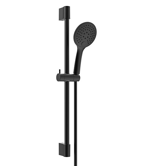 Rain conjunto de barra deslizante completo | Negro mate | 64.9cm