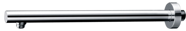 UniMatch shower arm straight with wall mount 45 cm chrome