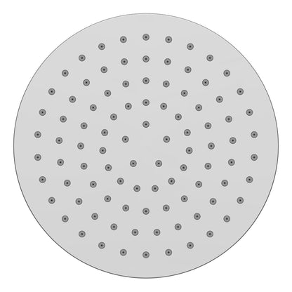 UniMatch hoofddouche rond 20 x 1,2 cm chroom