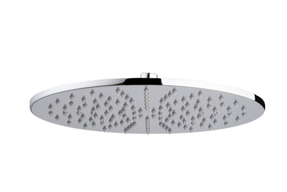 Wiesbaden luxe mess.hoofddouche | Rond | 30x0,8cm | Chroom - WDtegels
