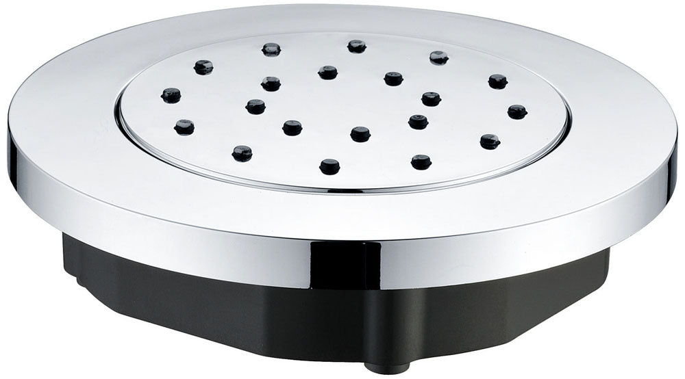 Wiesbaden inbouw verstelbare zijdouche rond 135mm ABS chr - WDtegels