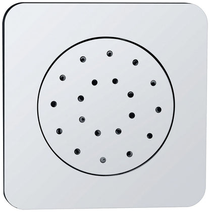 Wiesbaden inbouw verstelbare zijdouche vierkant 135x135 ABS chr - WDtegels