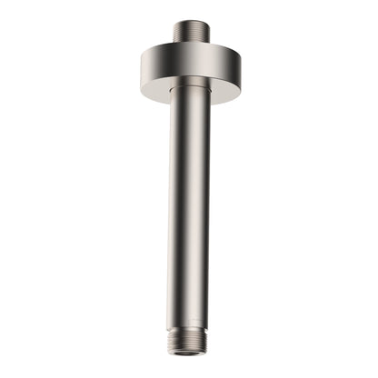 UniMatch douchearm met plafondbevestiging 15 cm geborsteld staal PVD - WDtegels