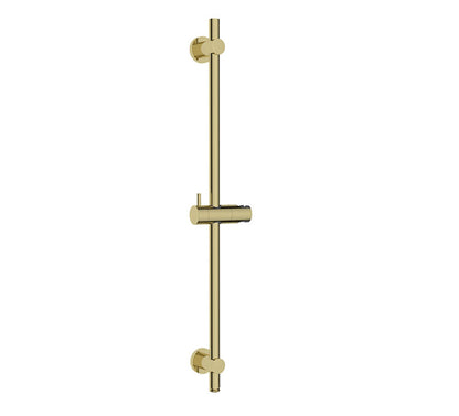 UniMatch glijstang met wateraansluiting 76,5 cm geborsteld messing PVD - WDtegels