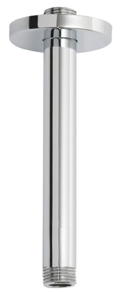 Wiesbaden luxe douche-arm rond plafondbev | 15cm | Chroom