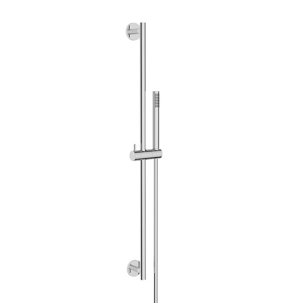 UniMatch glijstangset compleet met staafhanddouche 1 stand | Chroom | 75cm