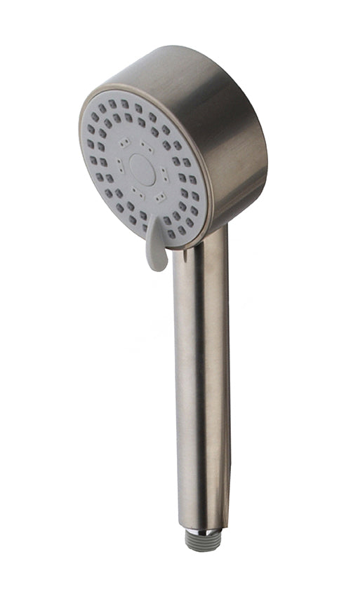Ducha de mano UniMatch Cadans 3 posiciones Ø 8 cm acero cepillado PVD