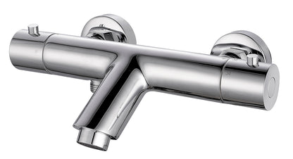 Rio thermostatische badmengkraan 15 cm chroom - WDtegels