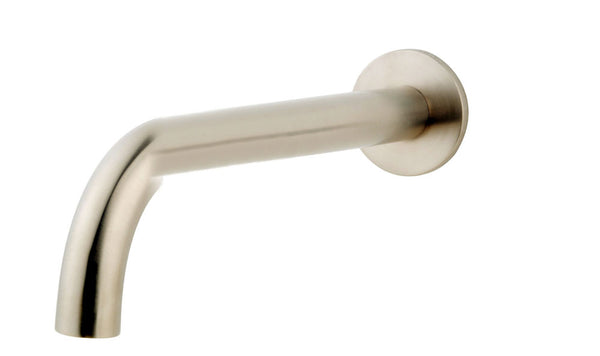 Wiesbaden inbouw-uitloop rond 25cm 1/2'' | Geborsteld staal