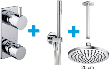 Caral inbouw douchemengkraan complete set type 1 8718053679280