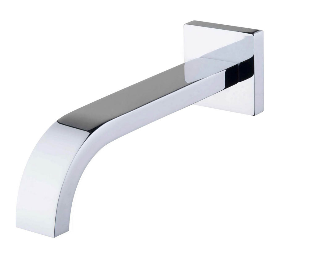 Rombo baduitloop vierkant 30 cm 1/2'' chroom - WDtegels