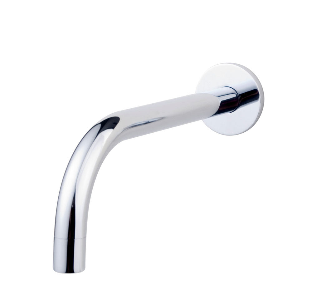 Wiesbaden SLIM 18mm uitloop rond 20cm 1/2" chroom - WDtegels