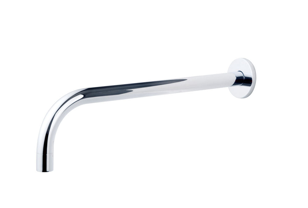 Wiesbaden SLIM 18mm uitloop rond 30cm 1/2'' chroom - WDtegels