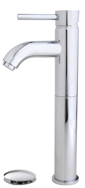 Wiesbaden Cadans washbasin mixer HIGH + clickwaste chrome