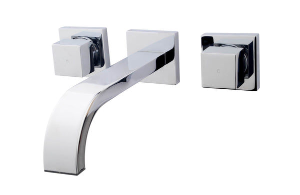 Wiesbaden Rombo built-in washbasin mixer tap 2-button chrome