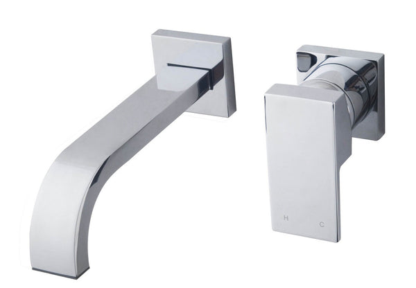 Wiesbaden Rombo built-in washbasin mixer tap, single lever, chrome