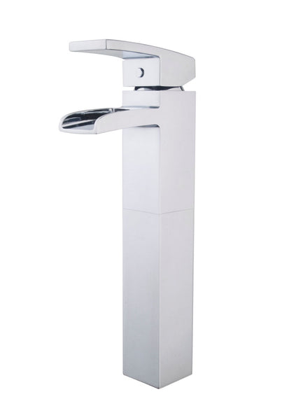 Wiesbaden Rombo HIGH waterfall washbasin faucet chrome