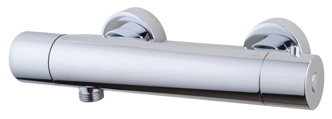 Eco cool touch thermostatische douchemengkraan 15 cm chroom