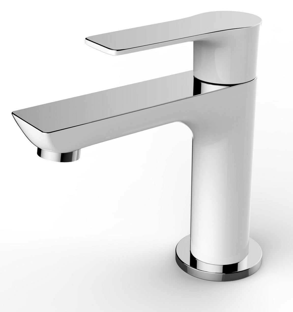 Wiesbaden Casma toiletkraan 1/2'' wit/chroom - WDtegels
