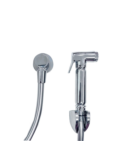 complete set squeeze hand shower + hose + angle stop valve