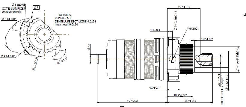 Thermostatisch binnenwerk type 1 - WDtegels